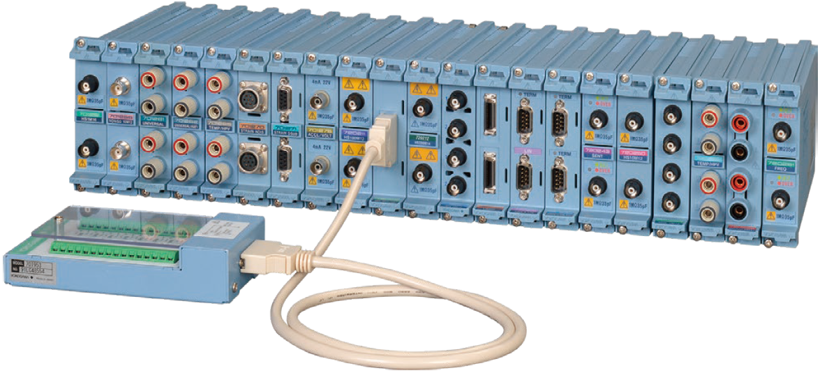 Figure 2. Various kinds of modules for ScopeCorder