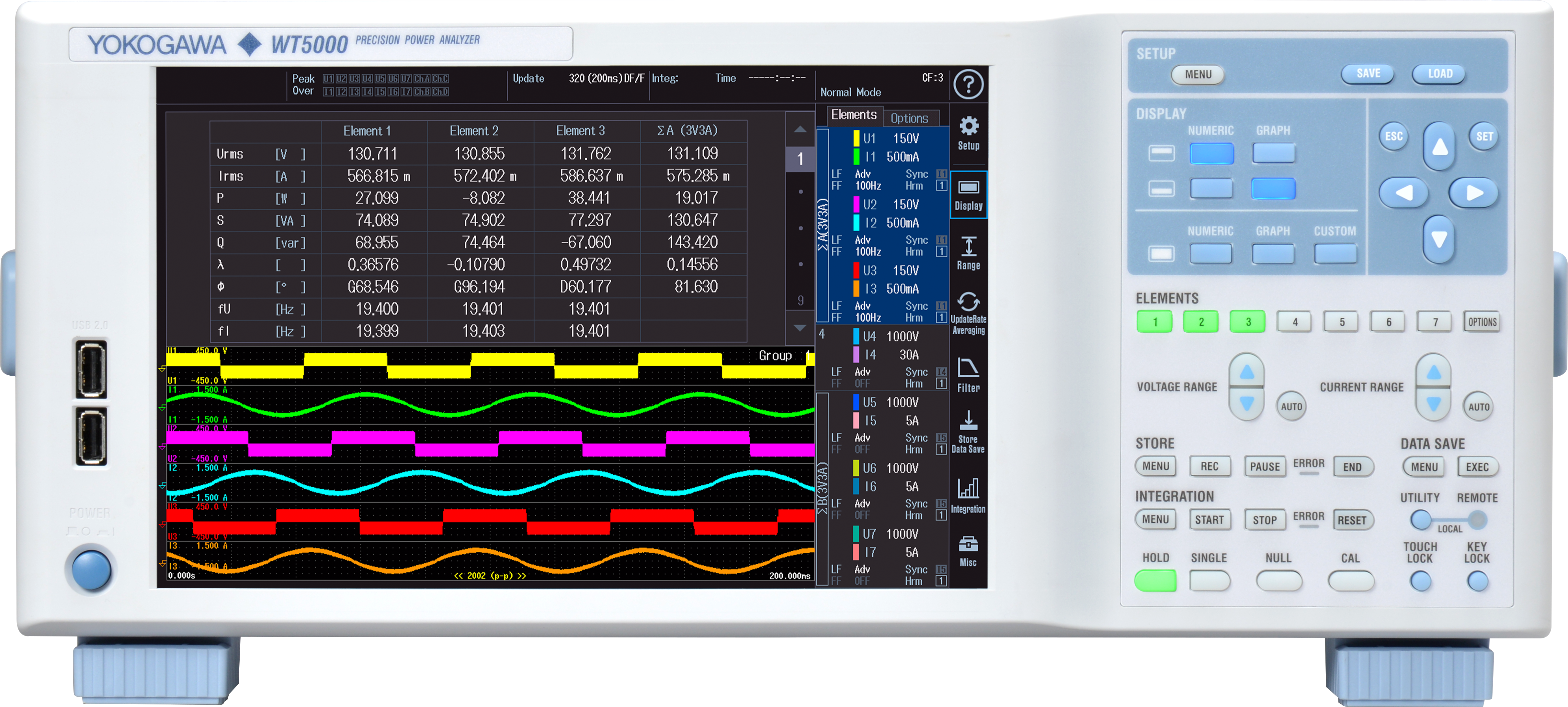 WT5000 Precision Power Analyzer WT5000 Precision Power Analyzer