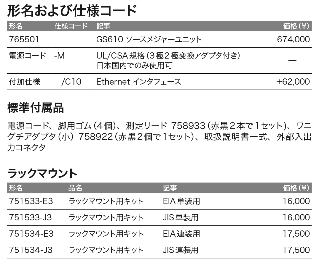 GS610_価格_左