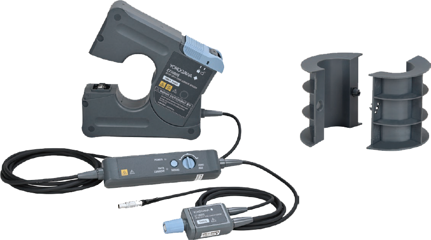 Figure 1. Sensor appearance (left) and conductor position adjuster (right)