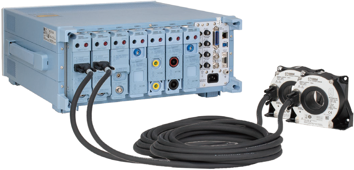 Figure 3. WT5000 and CT1000A AC/DC current sensors