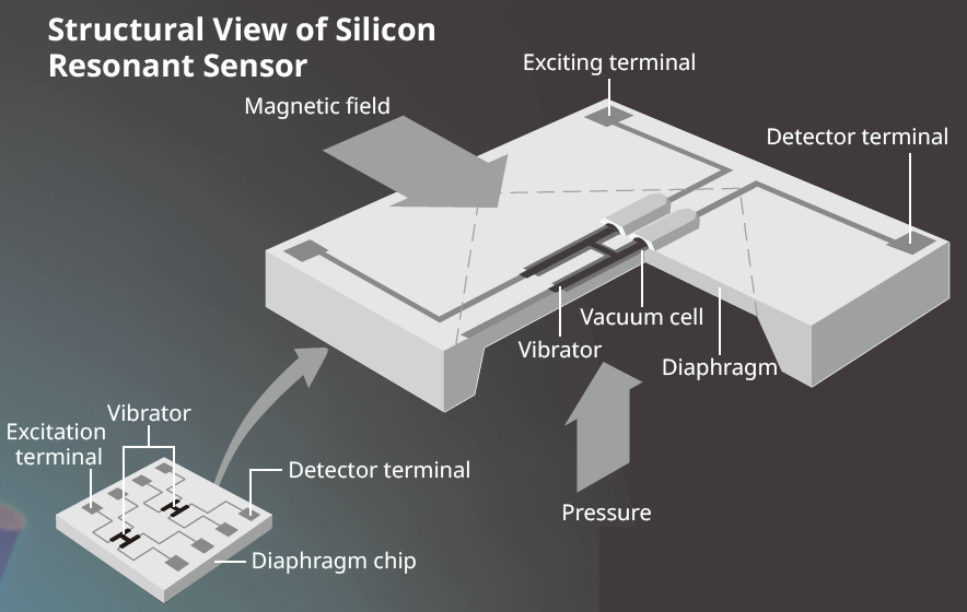 Overall structure of the vibrator