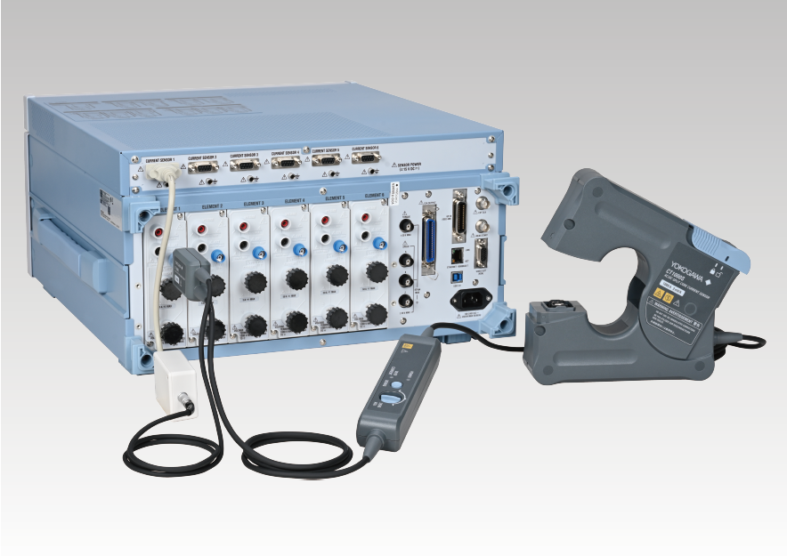 Connection of the WT1800R with the CT1000S