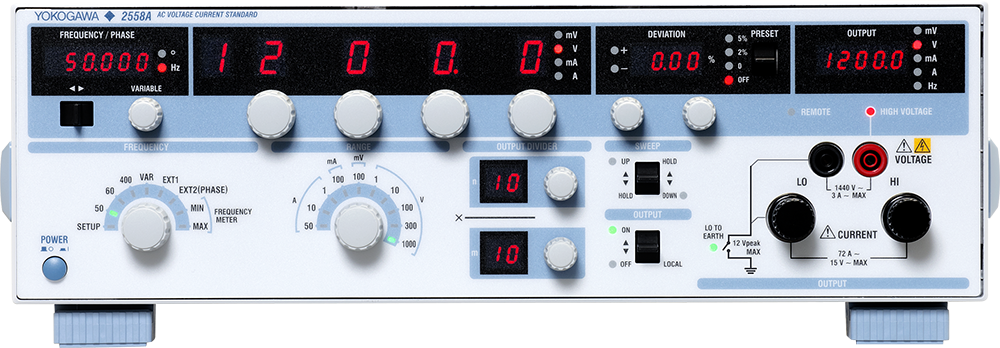 2558A AC Voltage Current Standard
