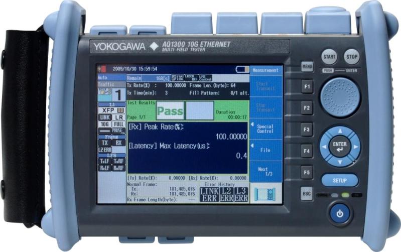AQ1300 Series 1G/10G Ethernet Multi Field Tester | Yokogawa Test