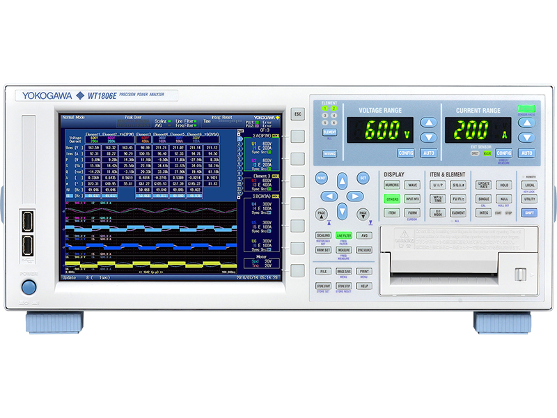 WT1800E High-Performance Power Analyzer | Yokogawa Test&amp