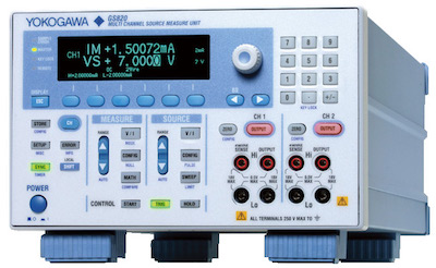GS820 Multi Channel Source Measure Unit | Yokogawa Test &amp