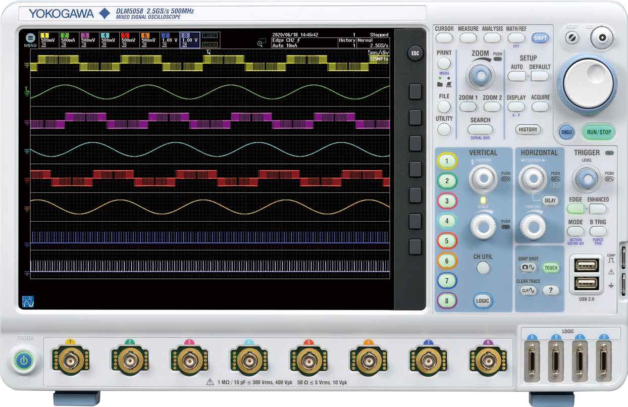 DLM5000 Series Mixed Signal Oscilloscope thumbnail