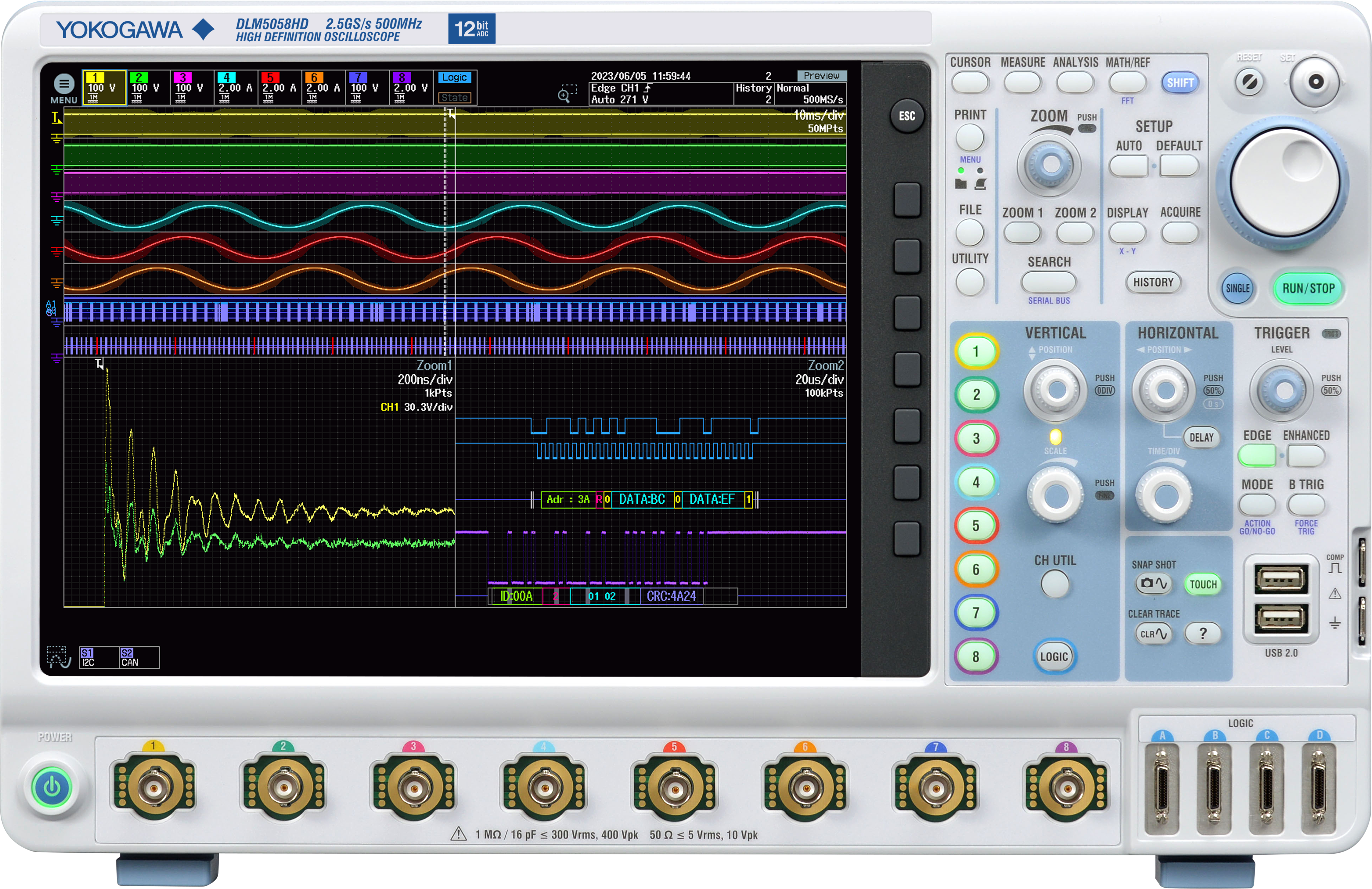 DLM5000HD Series High-Definition Oscilloscope thumbnail