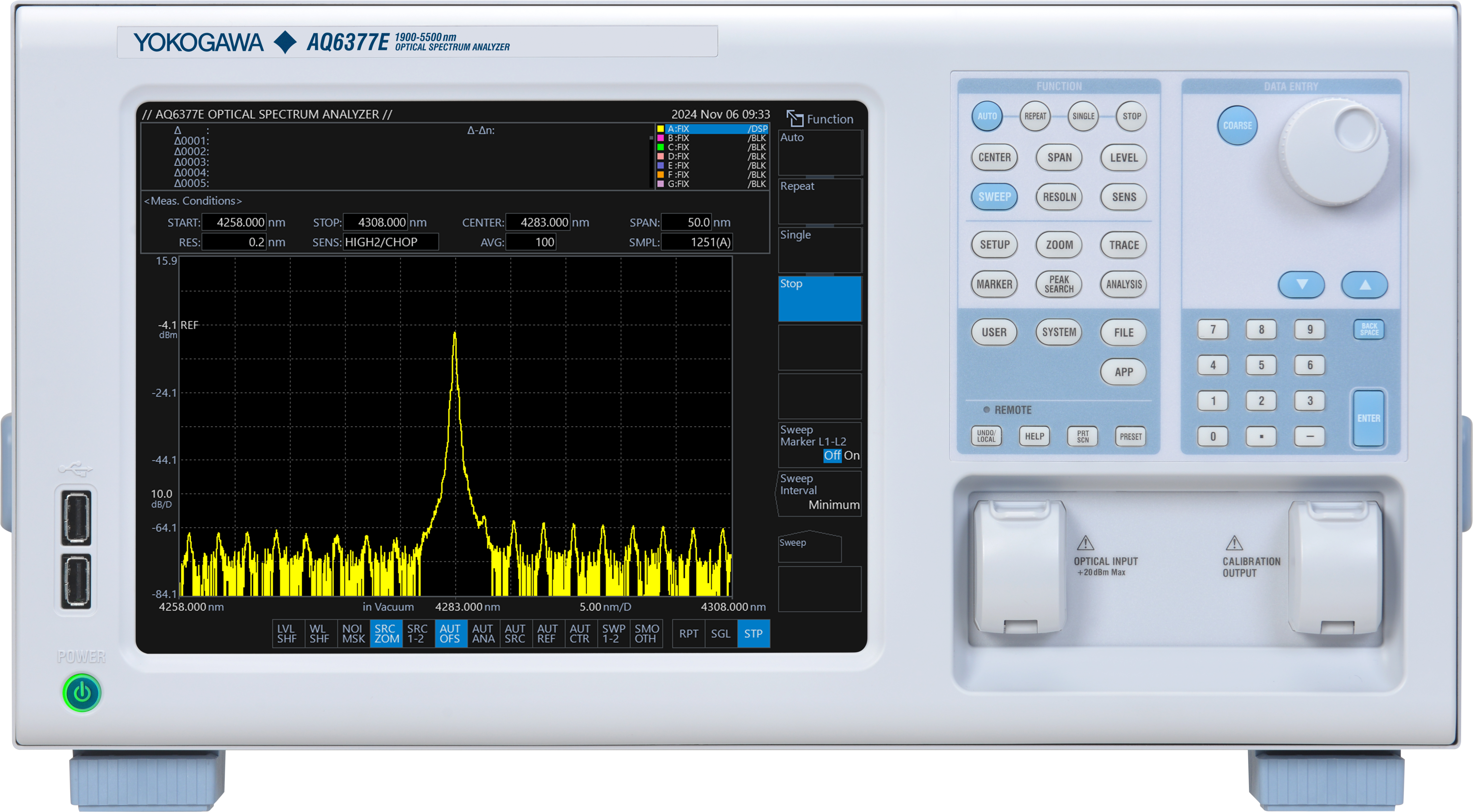 AQ6377E Five Micron 1900 - 5500 nm thumbnail