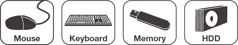 USB ports