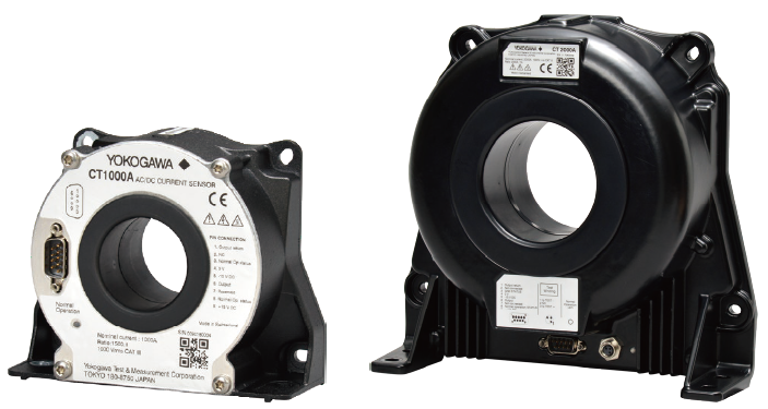 図3 AC/DC電流センサーCT1000A（左）とCT2000A（右）