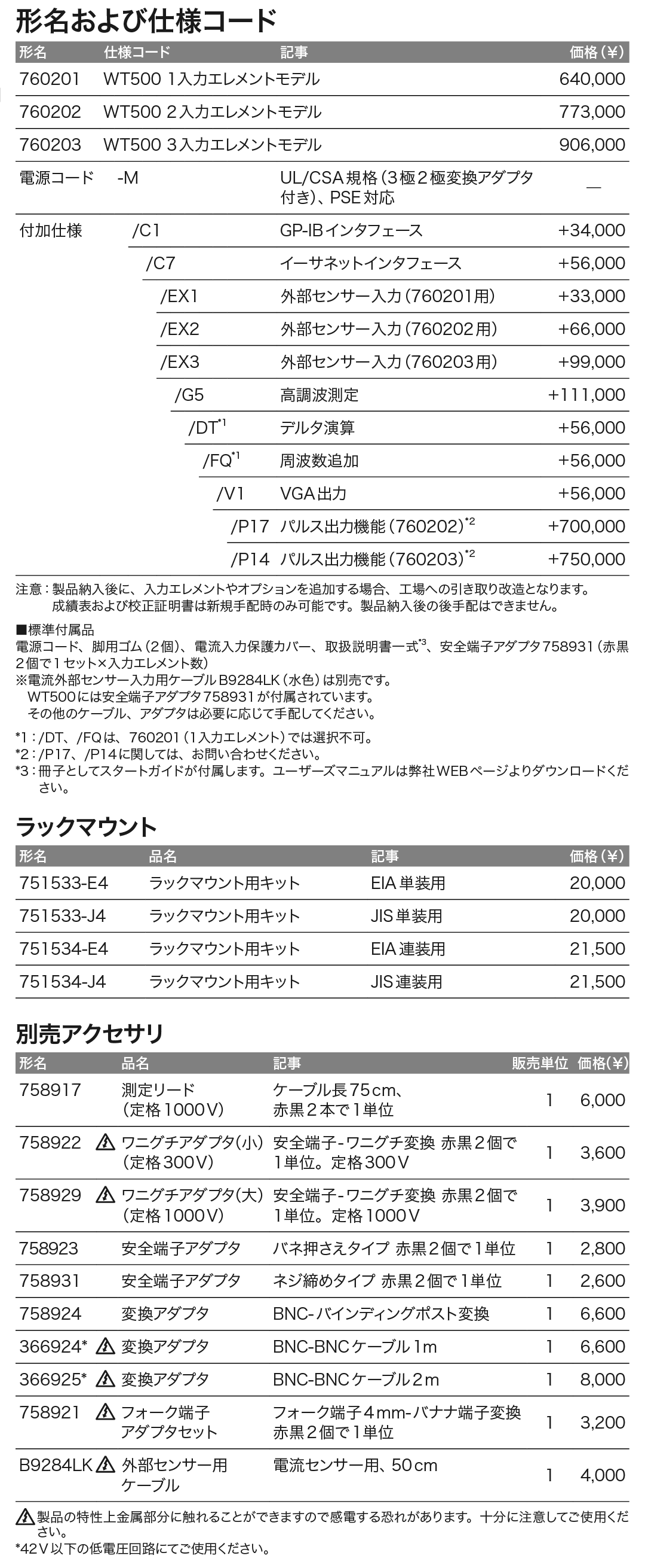 WT500_価格_左