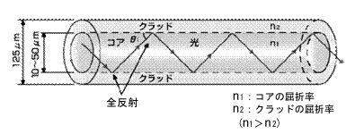 光ファイバの構造