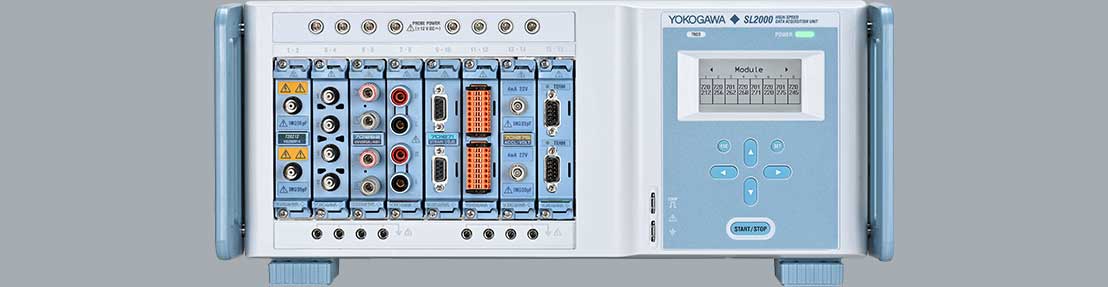 The new SL2000 High-Speed Data Acquisition Unit from Yokogawa Test & Measurement 