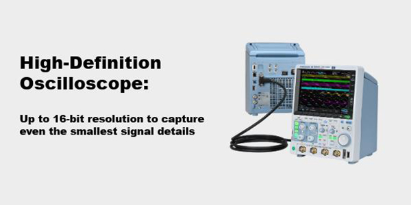 12-bit resolution of DLM3000HD oscilloscope even for the smallest details thumbnail
